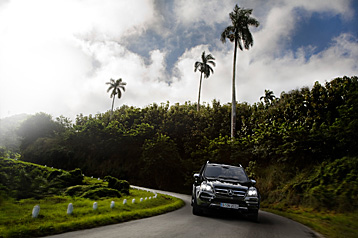 Mercedes GL Kuba CGI