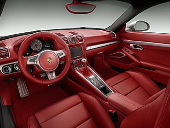 Porsche 981 C7 Cayman Interieur