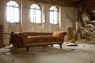 Die rote Couch
